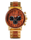 Wood and Stainless Steel Mens Watches - Active Hygiene Online