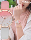 2019 Relogio Feminino YOLAKO Watch Women Casual Quartz Leather Band New Strap Watch Analog Wrist Watch Montre Femme Reloj Mujer - Active Hygiene Online
