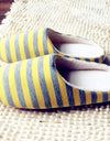 Women Striped Indoor Slippers Unisex Women House Shoes - Active Hygiene Online