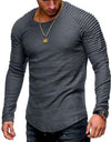 MODA VELOCE  Long Sleeve Men Cotton  Men Sport Long Sleeve  Men Spor - Active Hygiene Online