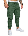 New 2020 Fashion Casual Joggers Pants Solid Color Men Cotton Elastic Long Trousers Pantalon Homme Military Cargo Pants Leggings - Active Hygiene Online