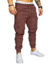 New 2020 Fashion Casual Joggers Pants Solid Color Men Cotton Elastic Long Trousers Pantalon Homme Military Cargo Pants Leggings - Active Hygiene Online