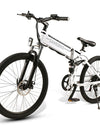 Electric Bike 26 Inch Folding Electric Bike Power Assist Electric Bicycle E-Bike Spoke Rim Scooter Moped Bike 48V 500W Motor - Active Hygiene Online