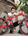 26in Folding Mountain Bike Shimanos 21 Speed Bicycle Full Suspension MTB Bikes - Active Hygiene Online