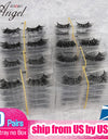 WOWANGEL 40 Styles 10 Pairs No Box 3D Mink Hair Fake Eyelashes Soft Dramatic Eye Lashes  Cruelty Free Eyelashes MakeUp - Active Hygiene Online