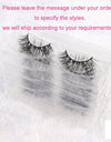 WOWANGEL 40 Styles 10 Pairs No Box 3D Mink Hair Fake Eyelashes Soft Dramatic Eye Lashes  Cruelty Free Eyelashes MakeUp - Active Hygiene Online