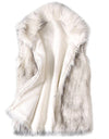 Women Faux Hairy Fur Waistcoat Vest Slim Short Faux Fur Jackets Coat Winter Sleeveless Casual Hairy Outwear Solid Color @f40 - Active Hygiene Online