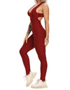 Fashion Women Sport Suit sexy open back Yoga Set Fitness jumpsuit 2020 women’s tracksuit tummy control Gym Pants Sportswear - Active Hygiene Online