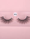 WOWANGE 10/20/30 Pairs 3D Mink Lashes Natural Mink Eyelashes  False Eyelashes Make Up Silk Lashes In Bulk - Active Hygiene Online