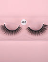 WOWANGE 10/20/30 Pairs 3D Mink Lashes Natural Mink Eyelashes  False Eyelashes Make Up Silk Lashes In Bulk - Active Hygiene Online