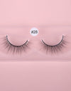 WOWANGE 10/20/30 Pairs 3D Mink Lashes Natural Mink Eyelashes  False Eyelashes Make Up Silk Lashes In Bulk - Active Hygiene Online