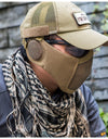Tactical Foldable Mesh Mask With Ear Protection for Airsoft Paintball with Adjustable Elastic Belt Strap - Active Hygiene Online